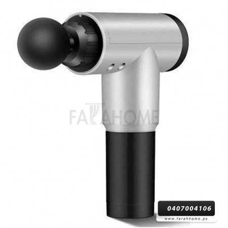 جهاز / ماكينة فرد - مسدس ندليك / مساج صغير 4 رؤوس USB MASSAGE GUN 