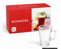 كاسات شاي رقبة طويل 6 قطع مع ايد ذان BLINKMAX