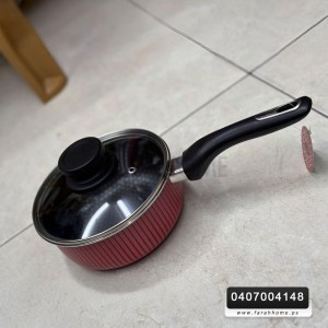 قلايه / كسروله مع غطا زجاج 16 سم SENSTAN / SM16LS