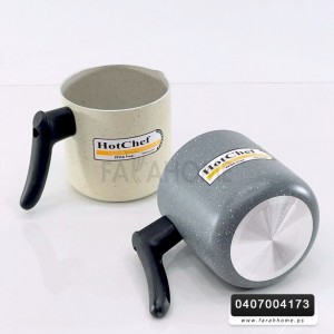  غلاية حليب وسط جرانيت و يد عظم 12 × 14 سم