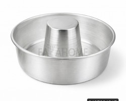 قالب قالب كيك المنيوم دائري مدور مفتوح دون غطا 22 سم