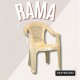كرسي بلاستيك مع يد  RAMA
