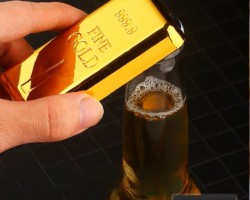 طقم كرت مفتاح علب شكل سبيكة ذهب 3 قطع