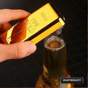 طقم كرت مفتاح علب شكل سبيكة ذهب 3 قطع