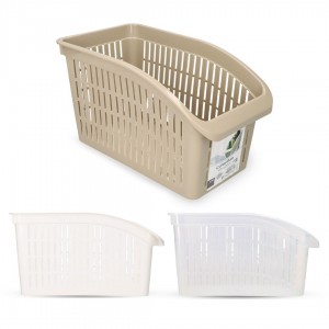 سلة ثلاجة بلاستيك شبك تركي 16 × 29 + 17 سم