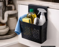 علاقة باب خزانة مطبخ بلاستيك ماركة MERWY موديل 4015-7