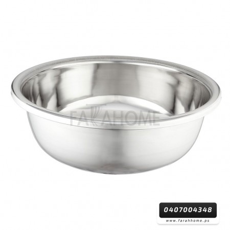 جاط ستانليس مع حفة 28 سم 