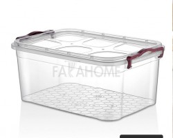 طبروير/تبروير مستطيل 20 لتر غطا كبس 32 × 28.5 × 19.5 سم MIENCA - MRD017