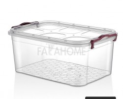 طبروير/تبروير مستطيل 30 لتر غطا كبس 35 × 35 × 22 سم MIENCA - MRD018