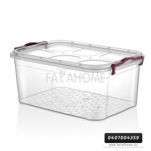 طبروير/تبروير مستطيل 30 لتر غطا كبس 35 × 35 × 22 سم MIENCA - MRD018