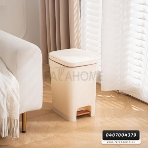 سلة مهملات هايدروليك مع دعسة حجم كبير 25 لتر ثقيل