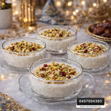 طقم صحون مكسرات سادة  12 قطعة 6 زبادي و 6 عادي
