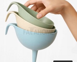 طقم محكان مع مسكة 3 قطع بلاستيك تركي مع علاقة