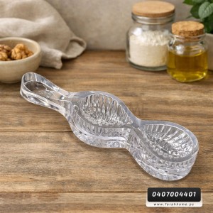 قالب معمول اكريليك مستطيل 2 عين خانتين ورقة شجر