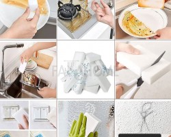 12 قطعة × ليفة جلي الاسفنج السحرية للتنظيف CLAEN WANG 12 قطعة × ليفة جلي الاسفنج السحرية للتنظيف CLAEN WANG