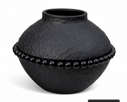 فازة اسود هندي منفوخ نحاس