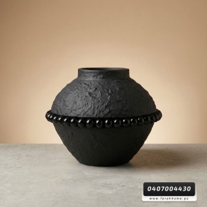 فازة اسود هندي منفوخ نحاس