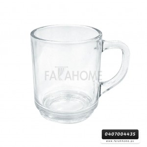 12 قطعة / طقم كاسات شاي زجاج شفاف مع يد حجم كبير 12 قطعة / طقم كاسات شاي زجاج شفاف مع يد حجم كبير