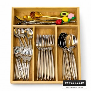 منظم جوراير معالق خشب ثابت 