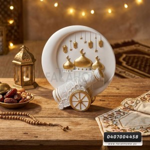 زينة رمضان / مدفع رمضان مع ماذن وهلال