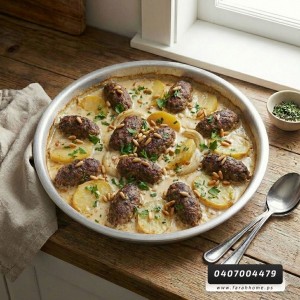 صينية المنيوم سكب ثقيل حيف عالي 34.5سم