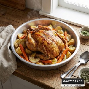 صينية المنيوم سكب ثقيل حيف عالي 47سم