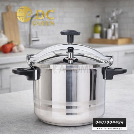طنجرة ضغط ستانلس ستيل 6 لتر ADC كوين Queen CFS22-6L