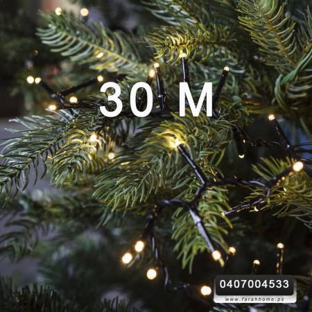 حبل اضاءة ليد رول 30 متر - زينه رمضان