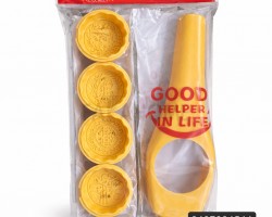 قالب كحك بلاستيك مع 4 نقوش كلمات عربية شرفتونا نورتونا قالب كحك بلاستيك مع 4 نقوش كلمات عربية شرفتونا نورتونا