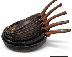 طقم  قلايات دبابة جرانيت اصلي 6 قطع مقاس  18-20-22-24-26-28  سم