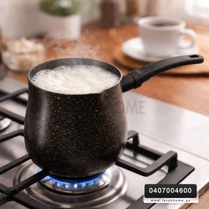 غلاية بكرج جرانيت يد عظم بدون غطا 13 سم