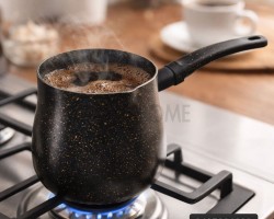 غلاية بكرج جرانيت يد عظم بدون غطا 13 سم