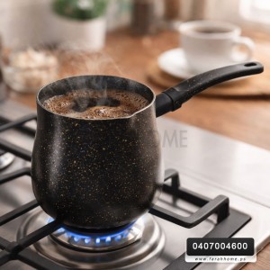 غلاية بكرج جرانيت يد عظم بدون غطا 13 سم