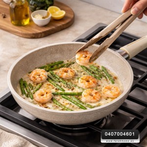 قلاية ثقيل جرانيت بيج يد عظم 28 سم