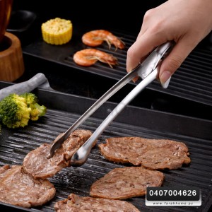 ملقط طعام ستانليس ثقيل كرتونة