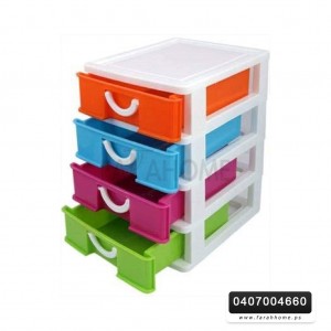 ستاند تنظيم عدة 4 جورار بلاستيك ملون صغير ستاند تنظيم عدة 4 جورار بلاستيك ملون صغير