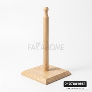 عمود حمالة محارم خشب عمود حمالة محارم خشب