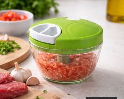 مفرمه طعام يدوية مع خيط حجم صغير