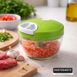 مفرمه طعام يدوية مع خيط حجم صغير