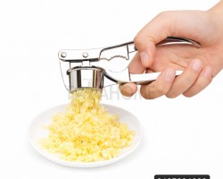 هراسة ثوم + مكبس جوز معدن ثقيل هراسة ثوم + مكبس جوز معدن ثقيل