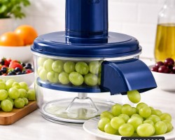 اداة تقشير وتقطيع فواكه وخضروات لاسلكية | تعمل بالشحن – مناسبة للسفر والرحلات والاماكن الخارجية