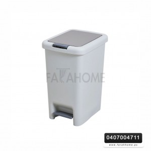 سطل - سلة مهملات دعسة كبسة مستطيل حجم صغير 