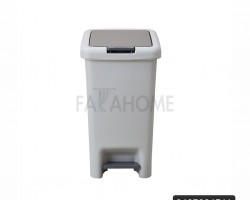 سطل - سلة مهملات دعسة كبسة مستطيل حجم صغير 
