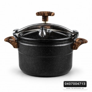 طنجرة ضغط جرانيت ثقيل 4 لتر اسود