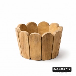 قوار خشب - حامل ورد مساطر صغير