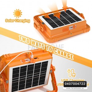 كشاف طاقة شمسية USB/IP66/12000mAh