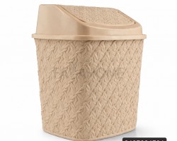 سله مهملات بلاستيك ريتان مروحه 6 لتر MERWY الوان متعددة