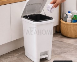 سلة مهملات 15 لتر دعسة مع دلو داخلي قابل للازالة MERWY 4391