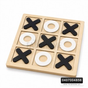 لعبة / تحف ديكور X - O خشب مربع 20 × 20 سم لعبة / تحف ديكور X - O خشب مربع 20 × 20 سم