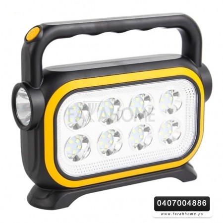 كشاف لوكس طاقة شمسية مع يد USB/3L/3W NY-885